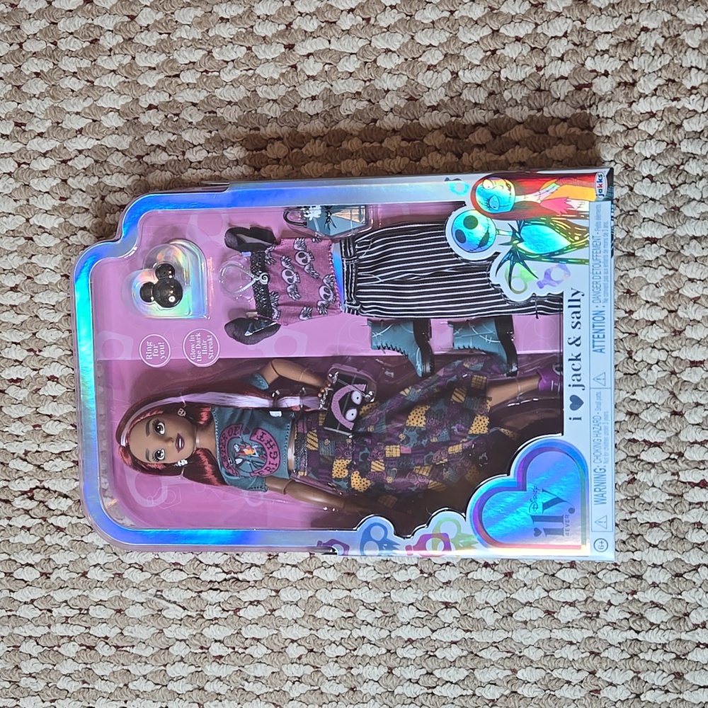 Disney ily 4Ever Jack Sally Doll Barbie Jakks Pacific Nightmare Before Christmas